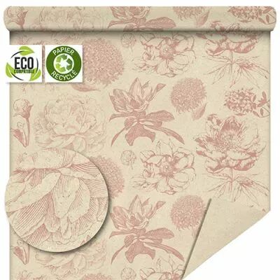 Rouleau Grasspaper 80g Marsala 0,80x50m Rose