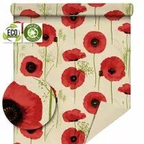 Rouleau Grasspaper 80g Vence 0,70x50m Rouge / Vert