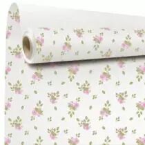 Rouleau Kraft Blanc Corina 0,79x40m Rose