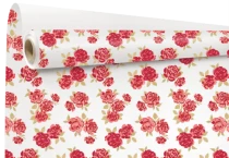 Rouleau Kraft Blanc Elsa 0,79x40m Rouge