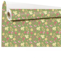 Rouleau Kraft Blanc Petula 0,79x40m Vert