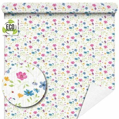 Rouleau Kraft Blanc Solane 0,80x50m Bleu