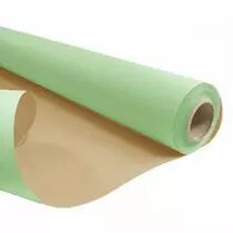Rouleau Kraft Brun 0.79 x 50m Vert Pastel