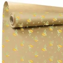 Rouleau Kraft Brun Corina 0,79x40m Jaune