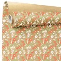 Rouleau Kraft Brun Imperméable Soline 0,79x25m Corail