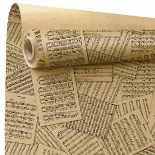Rouleau Kraft Brun R�cital 0,79x40m Noir