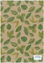 Rouleau Kraft Foglie Verde 0,80x40m