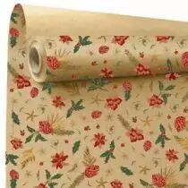Rouleau Kraft Naturel Majesty 0,79x40m Rouge