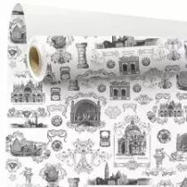 Rouleau Kraft Venise 0,79x40m Gris