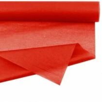 Rouleau Papier de Soie 28g 0,75x50m Rouge