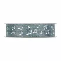 Ruban Coton Music 25mm x 20m Bleu