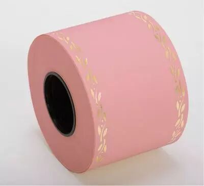 Ruban Deuil Eternity 75mm x 50m Rose