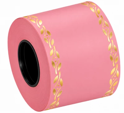 Ruban Deuil Eternity 75mm x 50m Rose