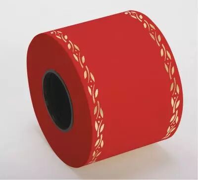 Ruban Deuil Eternity 75mm x 50m Rouge