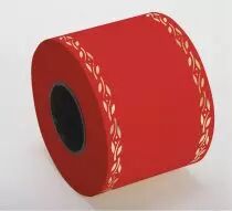 Ruban Deuil Eternity 75mm x 50m Rouge