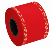 Ruban Deuil Eternity 75mm x 50m Rouge