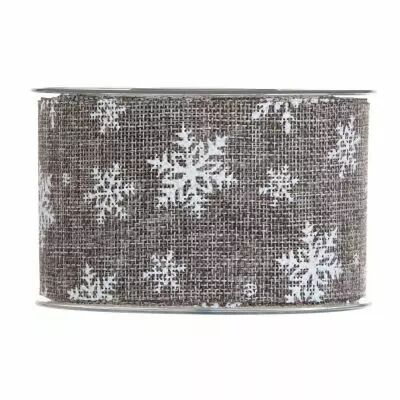 Ruban Fiocchi di Neve 63mm x 20m Gris
