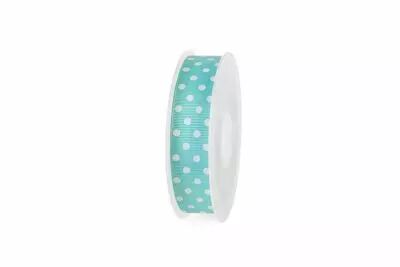 Ruban Gros Grain 10mm x 25m Turquoise