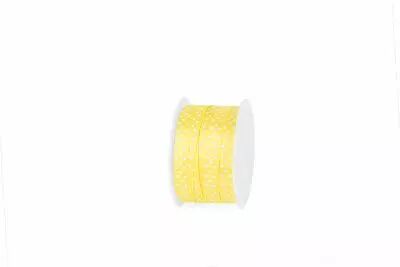 Ruban Gros Grain 25mm x 20m Jaune