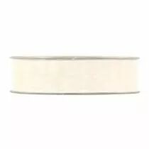 Ruban H&eacute;loise 25mm x 25m Cr&egrave;me