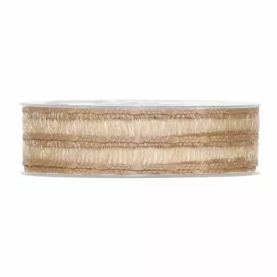 Ruban Isabelle 25mm x 10m Beige