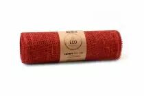 Ruban Jute 30cm x 5m Rouge