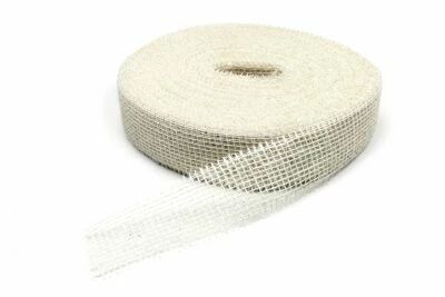 Ruban Jute 50mm x 40m Blanc