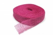 Ruban Jute 50mm x 40m Fushia