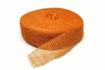 Ruban Jute 50mm x 40m Orange