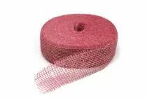 Ruban Jute 50mm x 40m Rose