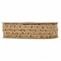 Ruban Jute Maiolica 12mm x 10m Naturel