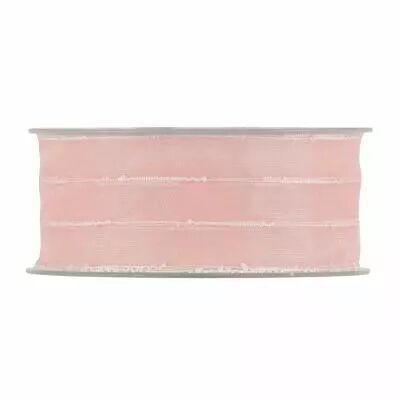 Ruban Nodini 25mm x 15m Rose