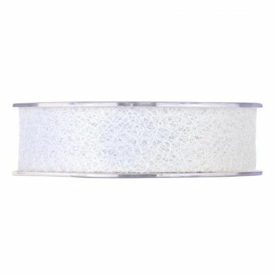 Ruban Paradise Net 25mm x 20m Blanc