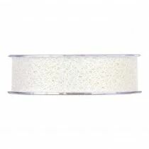 Ruban Paradise Net 25mm x 20m Cr&egrave;me