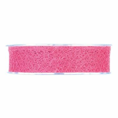 Ruban Paradise Net 25mm x 20m Fushia