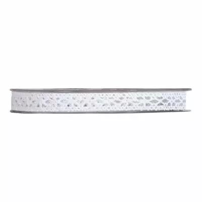 Ruban Pizzo Mary 10mm x 10m Blanc