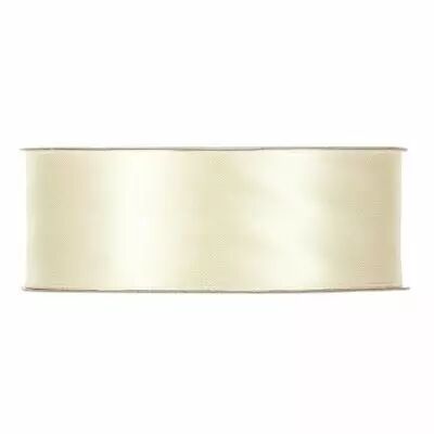 Ruban Raso 25mm x 50m Cr�me