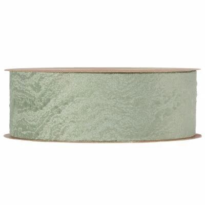 Ruban Rouen 40mm x 10m Vert
