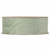 Ruban Rouen 40mm x 10m Vert