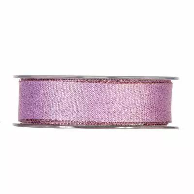 Ruban Shining Cage 25mm x 20m Vieux Rose
