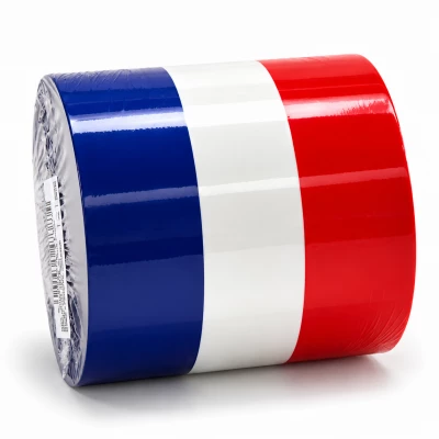 Ruban Tricolore 75mm x 50m