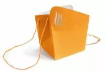 Sac Carton Alagos 18x18x20 Orange