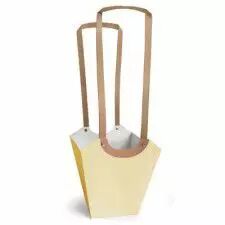 Sac Carton Aqua 6,5x6,5x13 Cr�me