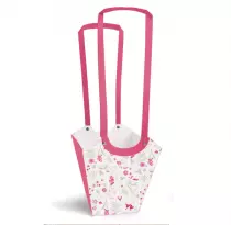 Sac Carton Aqua Ysee 11x11x19 Fushia ( x 10 )