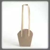 Sac carton grands anses PLANT CARRIER Naturel
