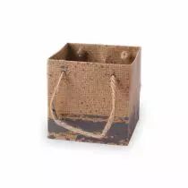 Sac Carton Kirsten 10x10x10 Gris ( x 10 )