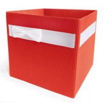 Sac Carton Simply 10,5x10,5 H10 Rouge ( x 10 )
