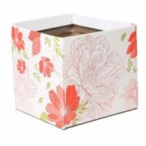 Sac Carton Simply Jane 12x12 H12,5 Rose ( x 10 )