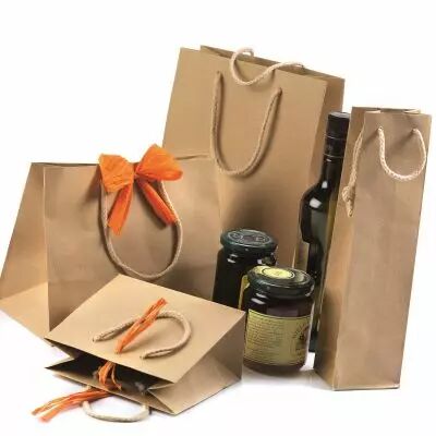 Sac Kraft 12x9 H39 Naturel ( x 12 )