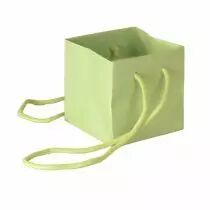 Sac Kraft Cadoc 13x13x13 Vert Amande ( x 10 )